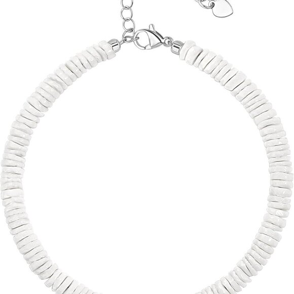 Jewelry - Ankle Bracelets for Women Adjustable Boho Pearl Beads Natural Shell Anklet Handm